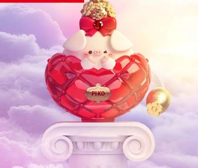 【Number 34】Piko Pig Fragrance Inspiration Series  Mistery  Ornement Cute Toy PVC A Set Included 6 pcs For Use 15 Years Old Or Above